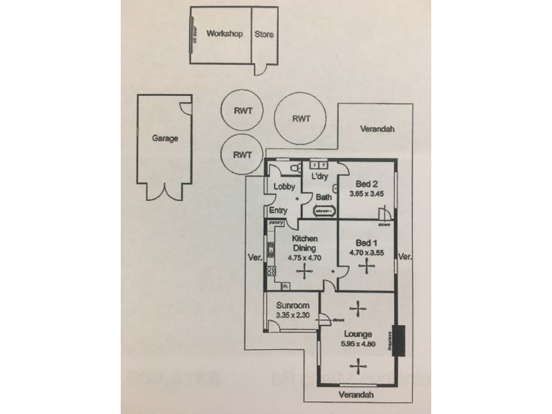 882 Milang Road, Angas Plains SA 5255 Floorplan