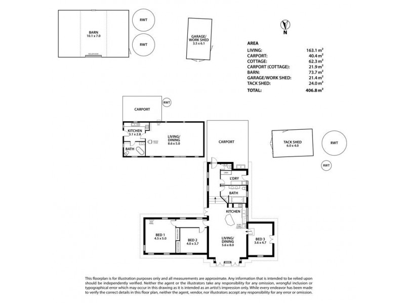 90 Frampton Road, Wistow SA 5251 Floorplan