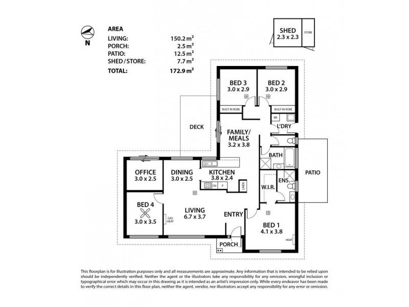 19 Zanker Drive, Mount Barker SA 5251 Floorplan