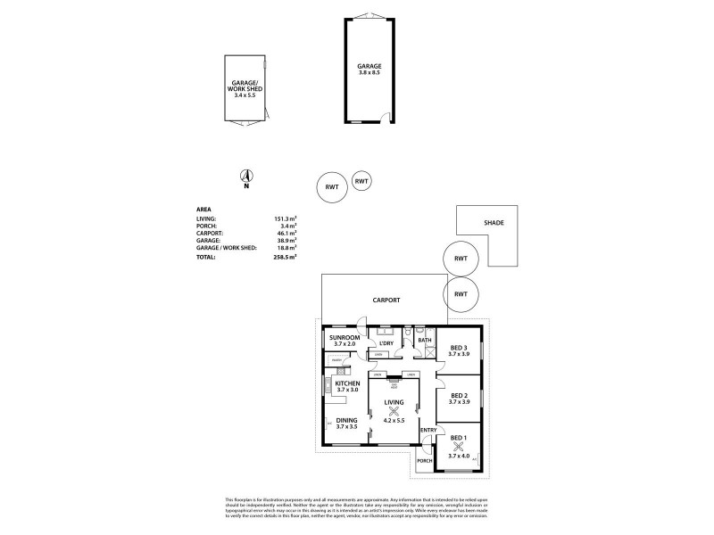 3441 Strathalbyn Road, Strathalbyn SA 5255 Floorplan