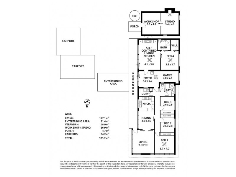 10 Robert Street, Woodside SA 5244 Floorplan