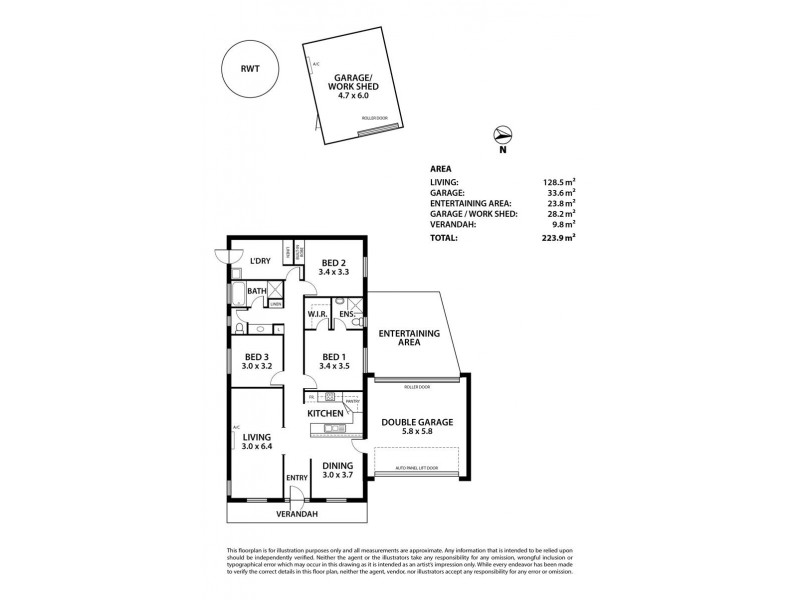 21 Scarborough Way, Mount Barker SA 5251 Floorplan