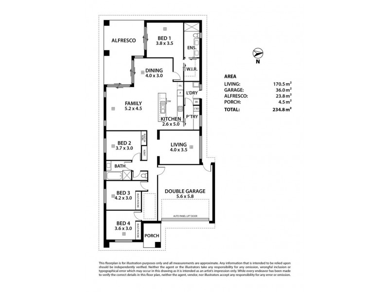 16 Parkindula Drive, Mount Barker SA 5251 Floorplan