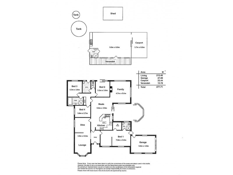 478 Battunga Road, Echunga SA 5153 Floorplan