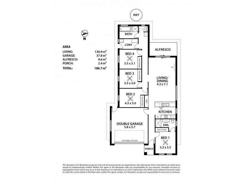 24 Charbray Court, Mount Barker SA 5251 Floorplan
