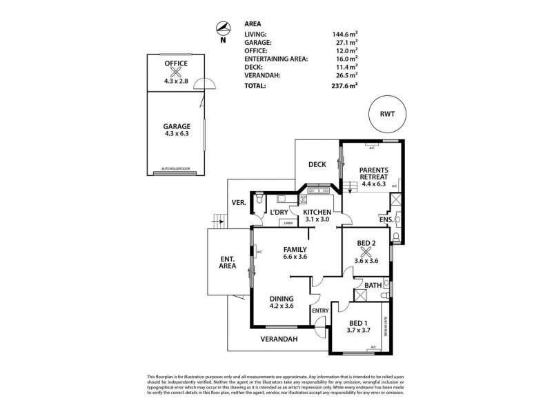 9 Pine Avenue, Hahndorf SA 5245 Floorplan