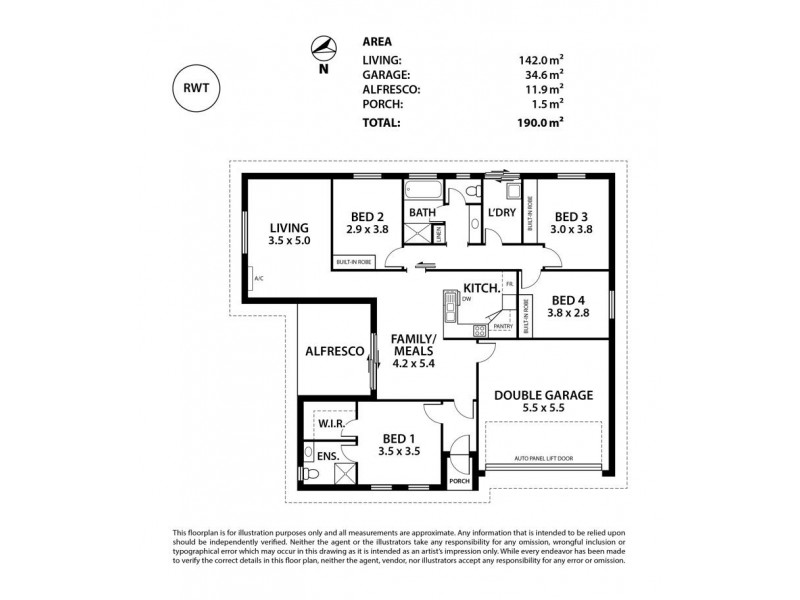 23 St Andrews Drive, Strathalbyn SA 5255 Floorplan