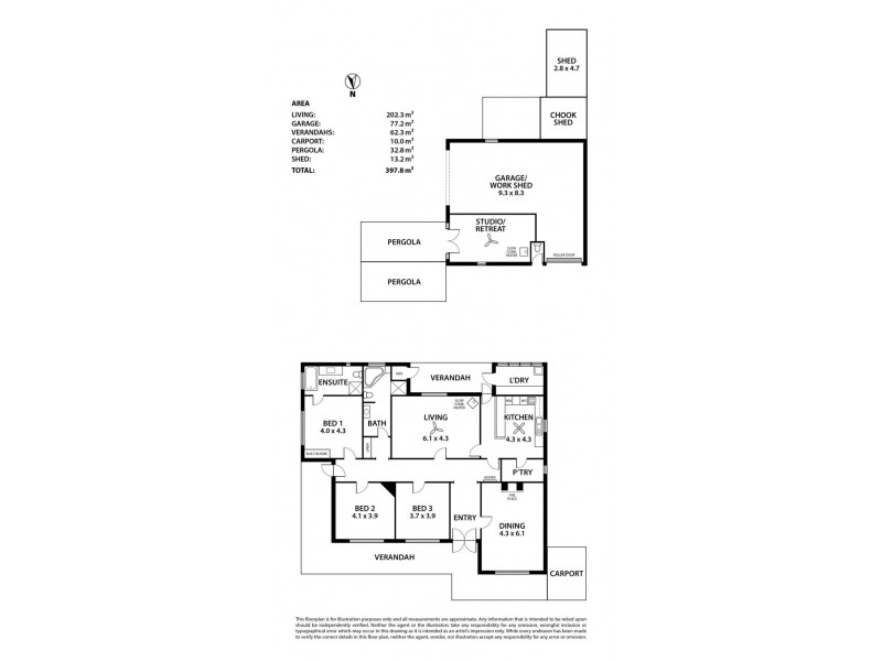 8 August Street, Birdwood SA 5234 Floorplan