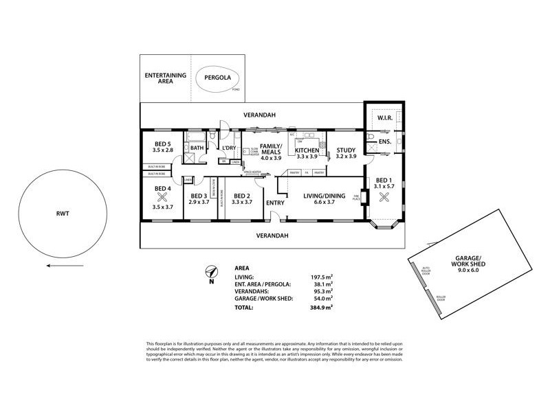 70 Darby Lane, Echunga SA 5153 Floorplan