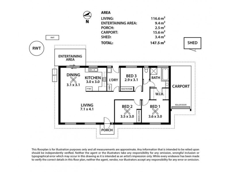 6/3 Victoria Road, Mount Barker SA 5251 Floorplan