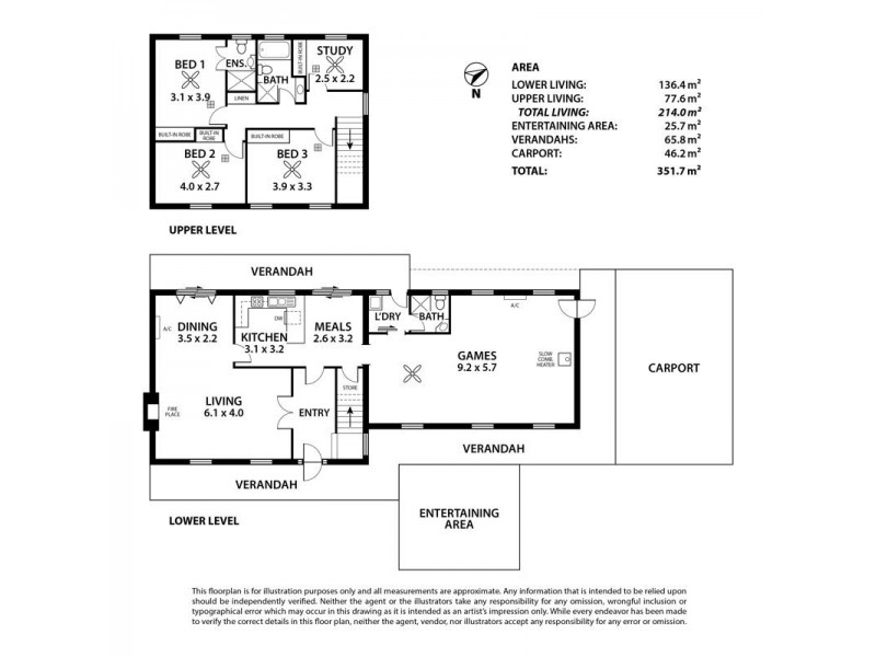 34 Gleneagles Road, Mount Osmond SA 5064 Floorplan