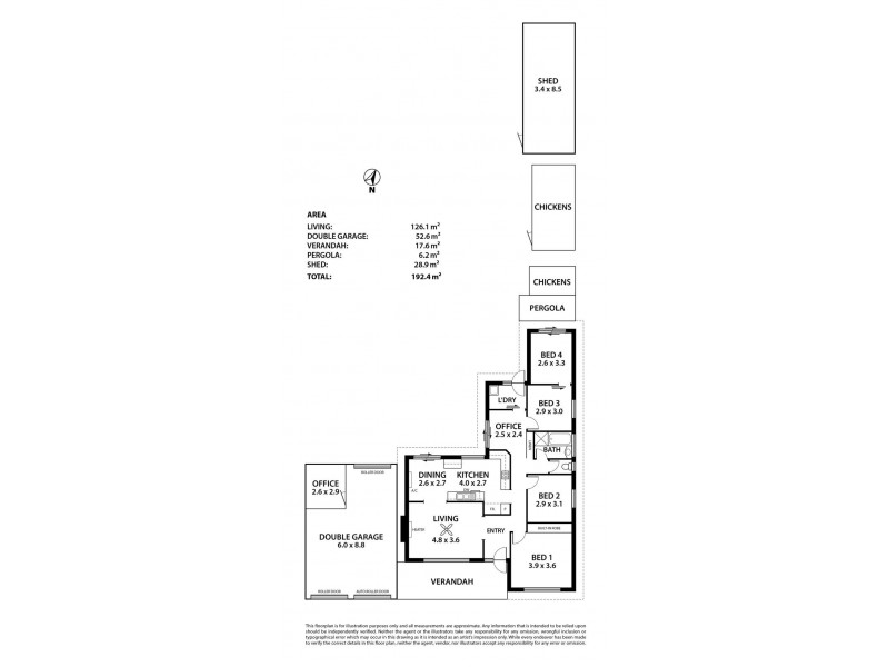 29 Cameron Road, Mount Barker SA 5251 Floorplan