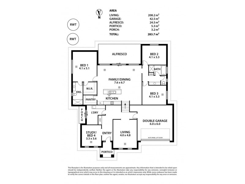 4 Ongloe Close, Mount Barker SA 5251 Floorplan