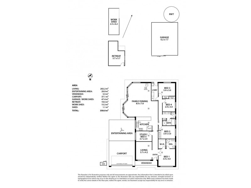 1 Bartley Street, Nairne SA 5252 Floorplan