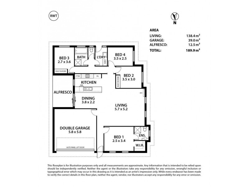 2 West Parkway, Mount Barker SA 5251 Floorplan