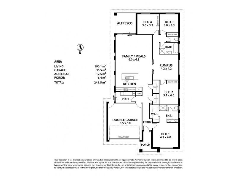 6 Wise Court, Mount Barker SA 5251 Floorplan