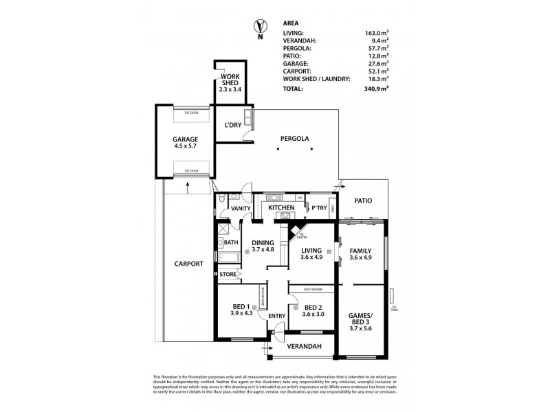 8 David Street, Lobethal SA 5241 Floorplan