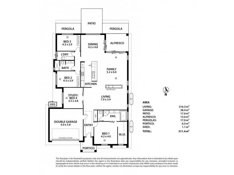 18 Greenfield Street, Mount Barker SA 5251 Floorplan