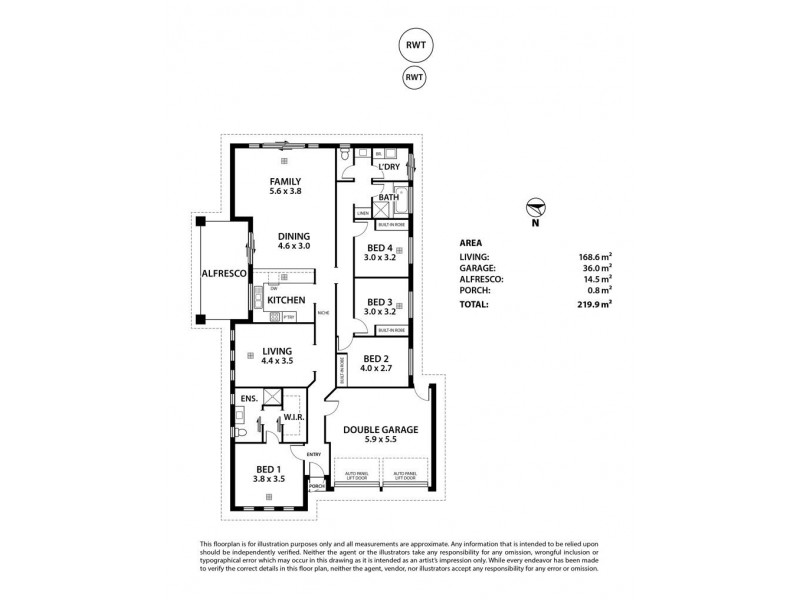 12 Siding Court, Mount Barker SA 5251 Floorplan