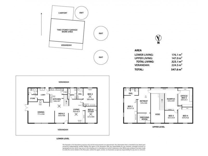 573 Back Callington Road, Petwood SA 5254 Floorplan