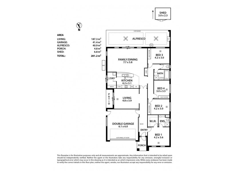 41 Barton Circuit, Mount Barker SA 5251 Floorplan