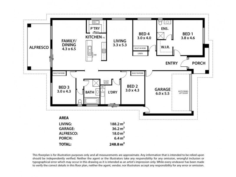 77 East Parkway, Mount Barker SA 5251 Floorplan