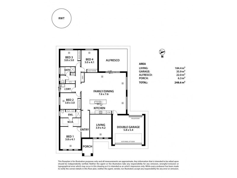 3 Biar Street, Mount Barker SA 5251 Floorplan
