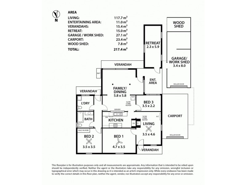 4 Paterson Lane, Mount Barker SA 5251 Floorplan