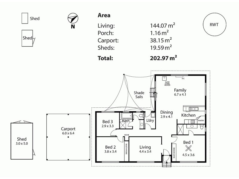 6 Hagen St, Callington SA 5254 Floorplan