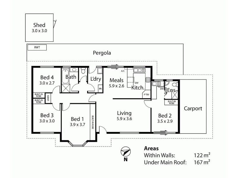 2 Stephenson St, Mount Barker SA 5251 Floorplan