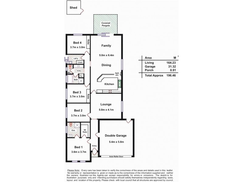 31 Applecross Drive, Blakeview SA 5114 Floorplan