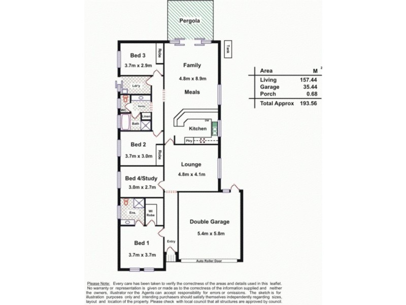 26 Banff Street, Burton SA 5110 Floorplan
