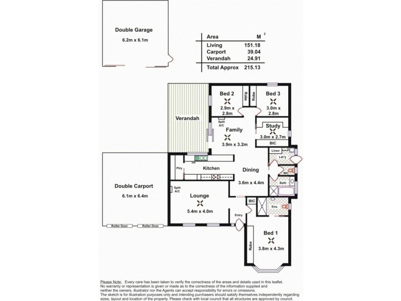23 Oak Avenue, Burton SA 5110 Floorplan