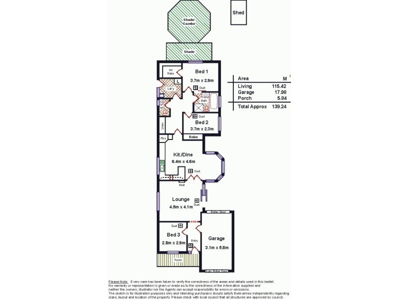 31 Stoneybrook Drive, Paradise SA 5075 Floorplan