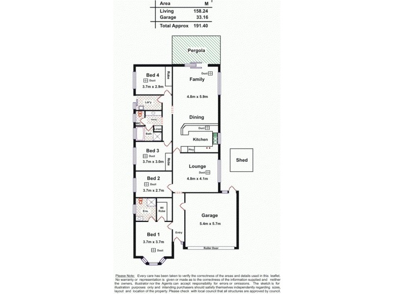 5 Lime Court, Munno Para West SA 5115 Floorplan