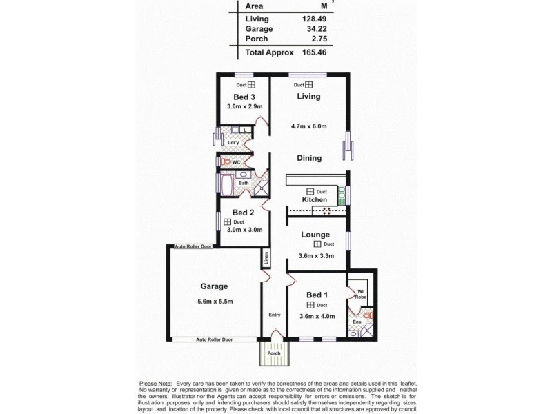 24a Selway Place, Evanston Park SA 5116 Floorplan