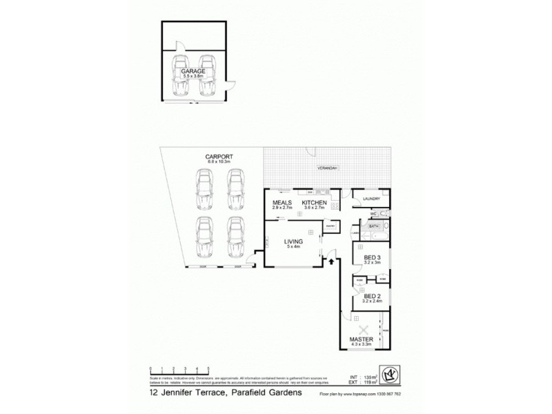 12 Jennifer Terrace, Parafield Gardens SA 5107 Floorplan
