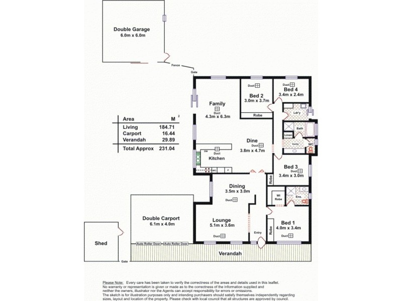 16 Buttercup Grove, Blakeview SA 5114 Floorplan