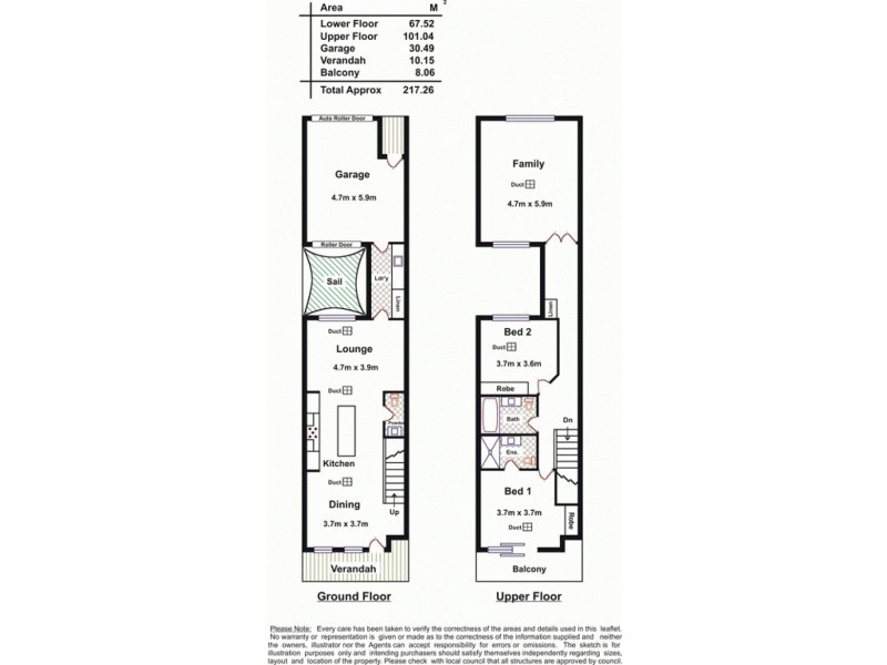 Mawson Lakes SA 5095 Floorplan