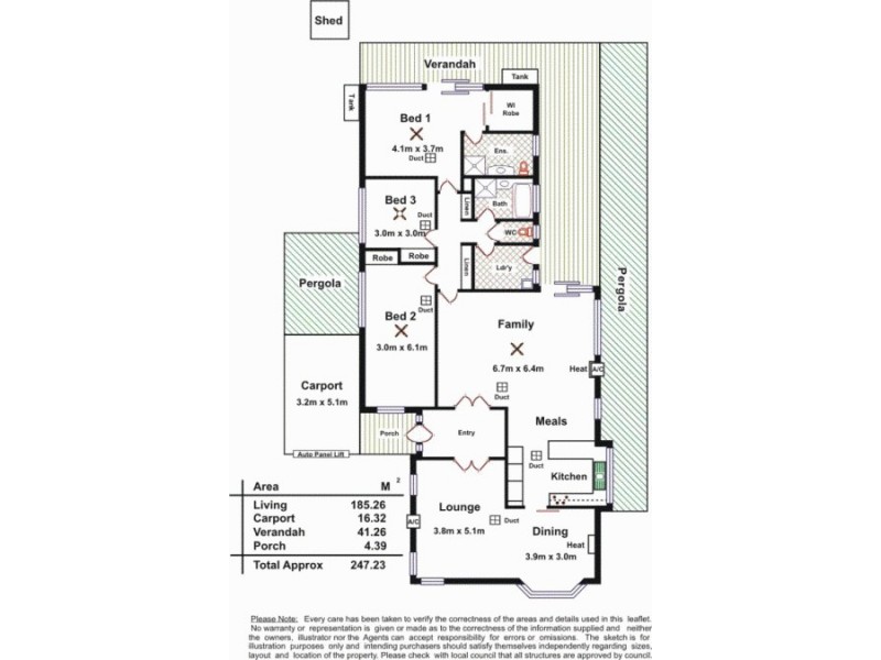 102 Fairbanks Drive, Paralowie SA 5108 Floorplan