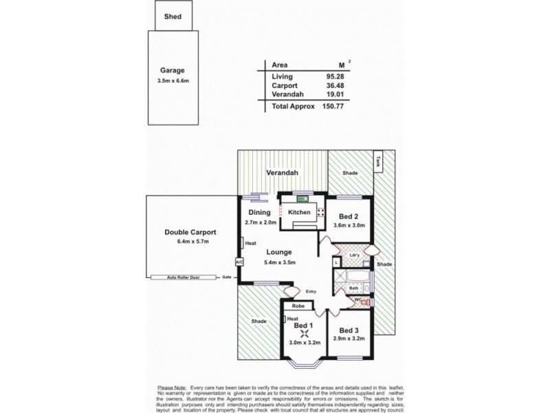 11 Ribas Court, Paralowie SA 5108 Floorplan