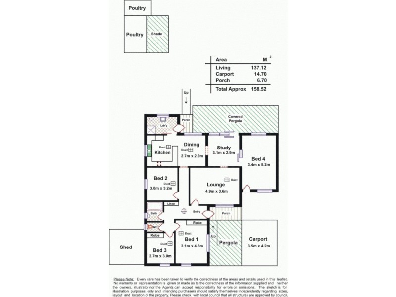 17 Crittenden Road, Smithfield Plains SA 5114 Floorplan
