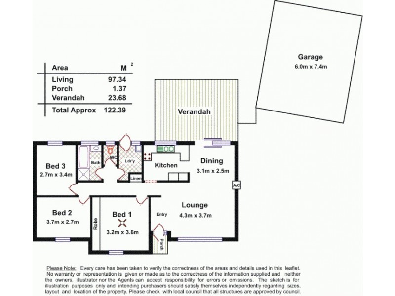 114 Ladywood Road, Modbury Heights SA 5092 Floorplan
