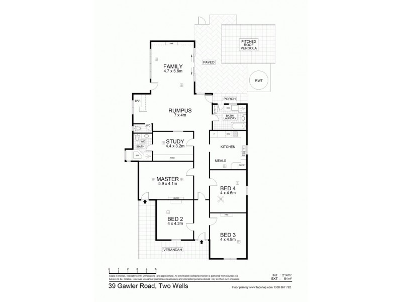 39 Gawler Road, Two Wells SA 5501 Floorplan