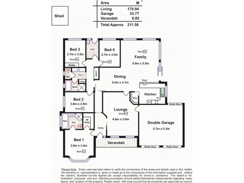 16 Lancelot Street, Blakeview SA 5114 Floorplan