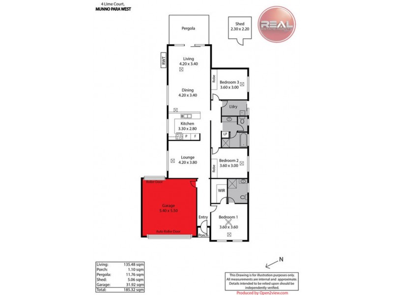 4 Lime Court, Munno Para West SA 5115 Floorplan