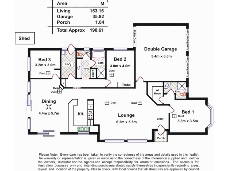 1 Lachlan Street, Greenwith SA 5125 Floorplan