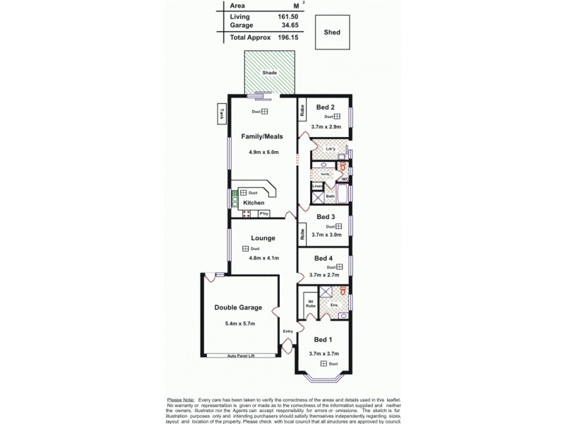 33 Banff Street, Burton SA 5110 Floorplan
