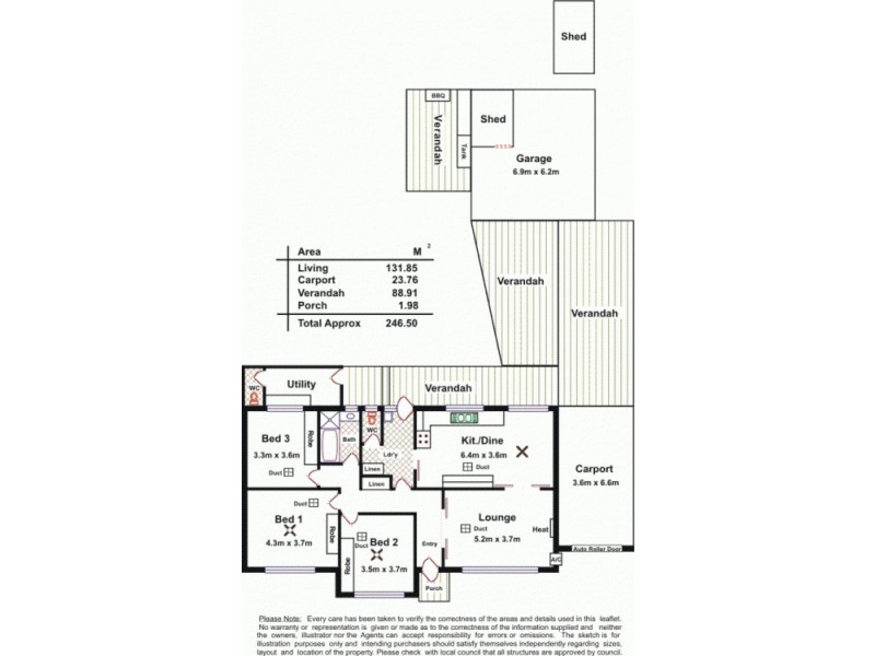 2 Opal Court, Salisbury East SA 5109 Floorplan