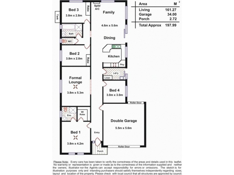 29 Arcadia Drive, Smithfield SA 5114 Floorplan